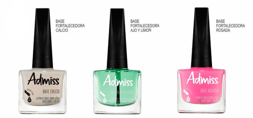 [310249] Esmalte admiss 10ml bases surtidas
