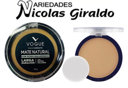 [H1597301] Polvo compacto vogue moreno H551600 AL 6800