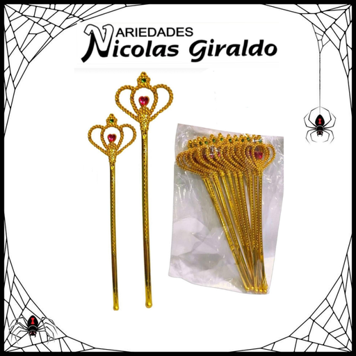 [YN-201] @Cetro halloween dorado pqt x12 DK222-DORA