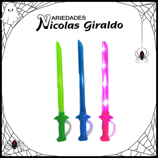 [22ST-01] @Espada halloween luz grande x2