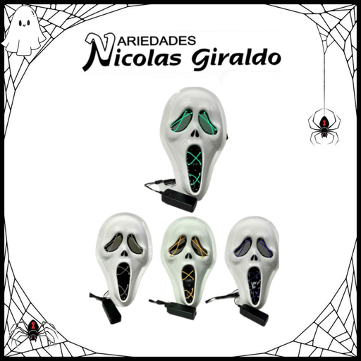 [DK601] @Mascara halloween scary luz