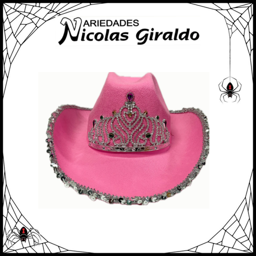 [DK130] @Sombrero halloween rosado