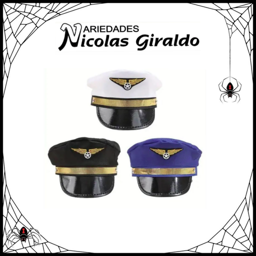 [MZ-07] @gorra halloween de piloto