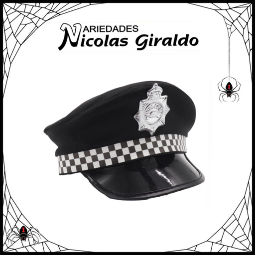 [MZ-01] @gorra halloween de policia