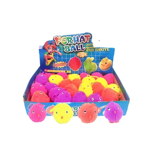 [PTF-54] Bolitron luz peludo pollo