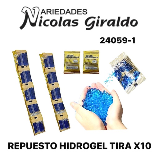 [24059-1] @Repuesto hidrogel tira X10
