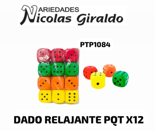 [PTP1084] Dado relajante PQT X12