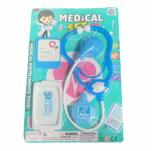 [MG43175] Set doctor carton pequeño verde