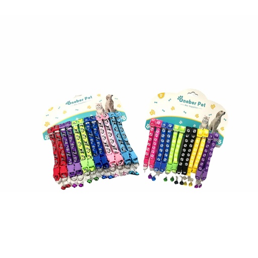 [SE8015] (SE8016)Collar mascota sonajero x12 pequeño