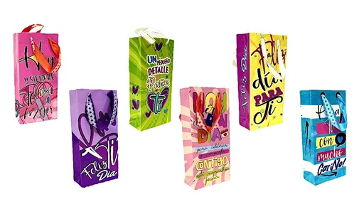 [142100] Bolsa vertical pequeña x6 cariñito