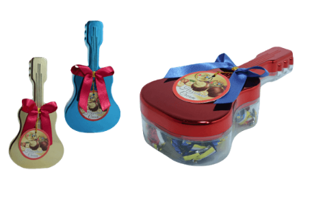 [E90-CH] Chocolate adro estuche guitarra