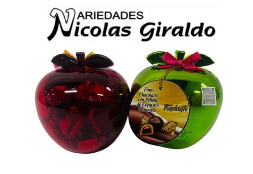 [E50-CH] Chocolate adro estuche manzana