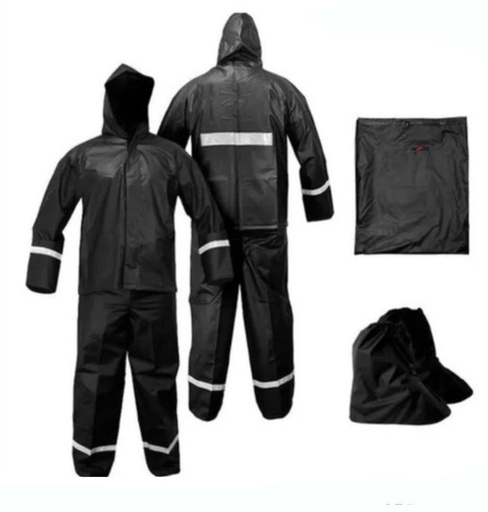 [PT26978] Traje impermeable fino con capucha 2XL