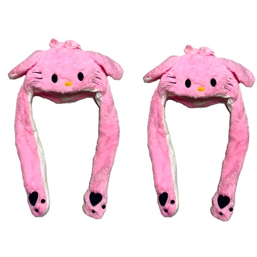 [PT26918] Gorro peluche infantil orejas luz 