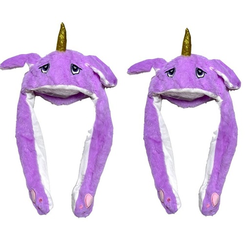 [PT26919] Gorro peluche infantil orejas luz  