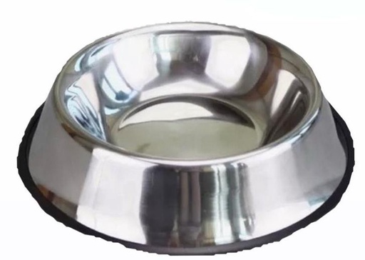 [PR178] Comedero para mascota metalica x1 grande 22 CM