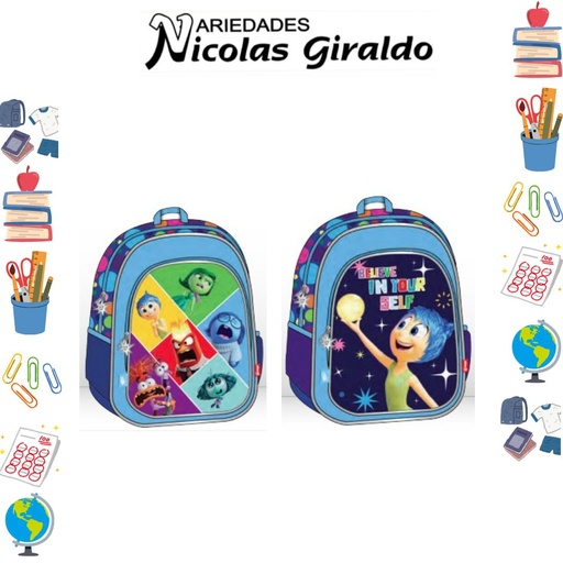 [626-018-2254] Morral primavera personaje grande intensamente 2
