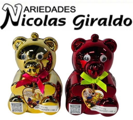 [E09-CH] Chocolate adro estuche super oso