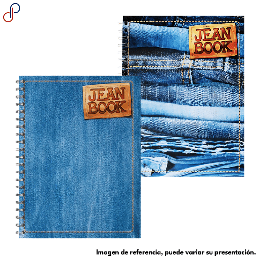 [568301] Cuad norma argollado grande dura book jean book raya