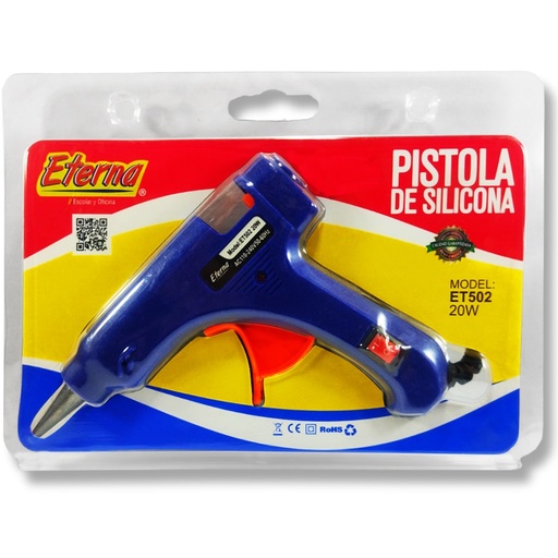 [ET502] Pistola silicona pequeña fina eterna 