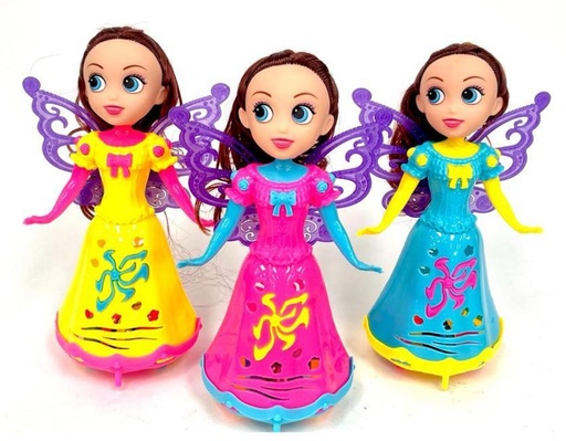 [696-8] Muñeca bailarina cuerda 