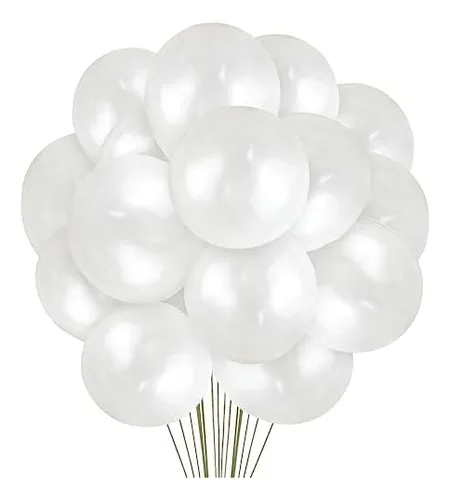 [843843] Bomba ballons r12x12 satin perla