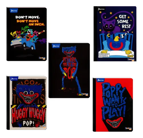 [572545] Cuad xpresarte cosido licencia poppy playtime 100H rayas  
