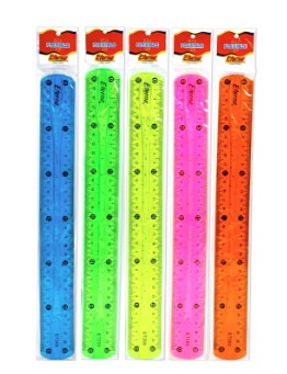 [ET200] Regla flexible 30 cm eterna pqt x24 .
