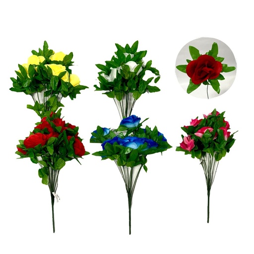 [SE2741] Flor ramo  x10 surtida