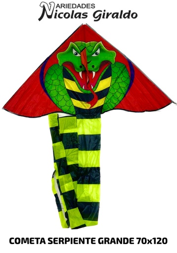 [PT25004] Cometa serpiente grande 70x120