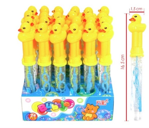 [MG50110] Burbujero delgado pato mini caja x24 