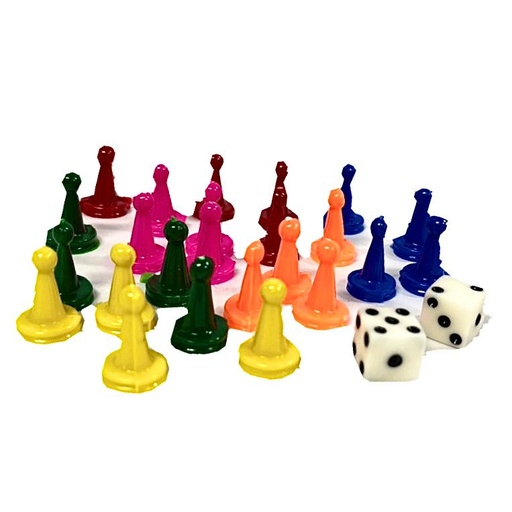 [11-FICHA] Fichas parques fina x6 puestos  