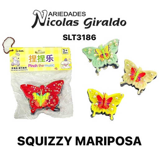 [SLT3186] Squizzy mariposa 