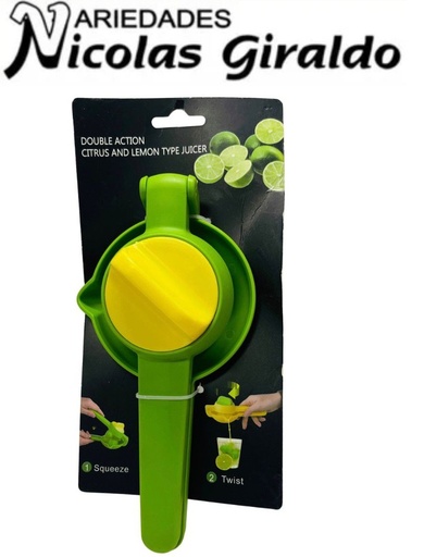 [PTQ1003] Exprimidor limon plastico fino