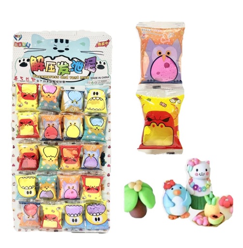 [SE6224] Slime fomy moldeable carton X20