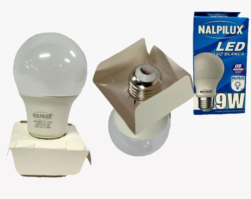 [L1-9W] Bombillo nalpilux 9 watts 