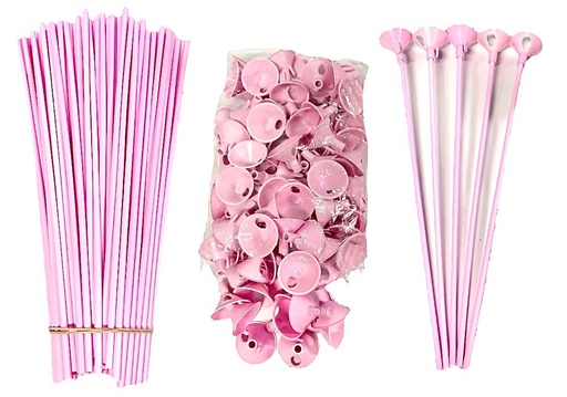 [PGLO-564C] Porta bomba x 100 sencillo rosado