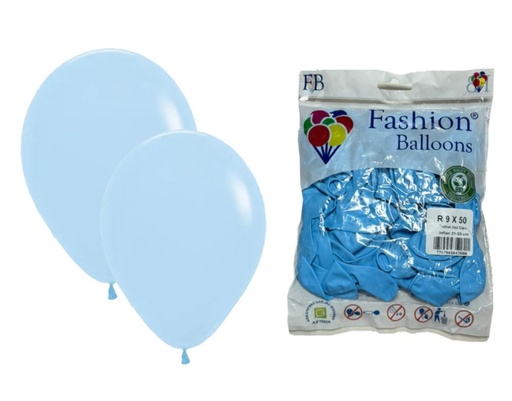 [842686] Bomba ballons r9x50 azul claro