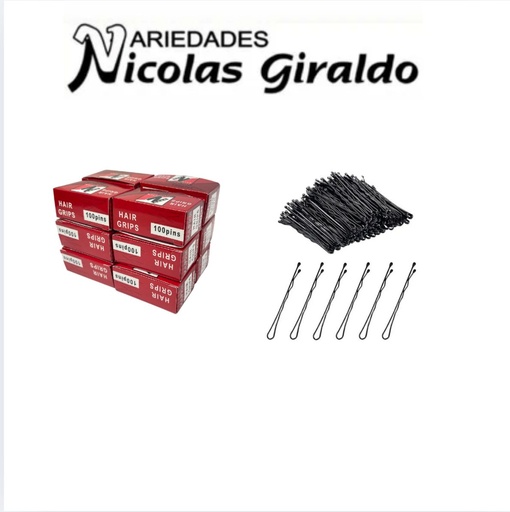 [CNG-004] Gancho body pins caja roja pqt X12 (LF-2017246)