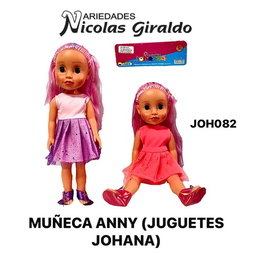 [JOH082] Muñeca anny (juguetes johana)