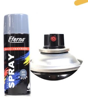[ET1045] Pintura en aerosol 400ml gris