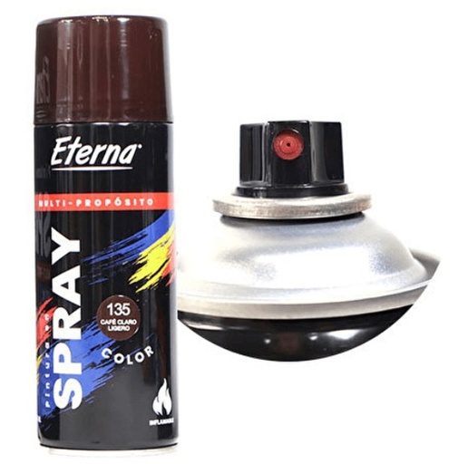 [ET1042] Pintura en aerosol 400ml cafe claro ligero