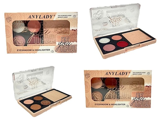 [AN8426] (8170)Sombra dama palette 5 tonos 