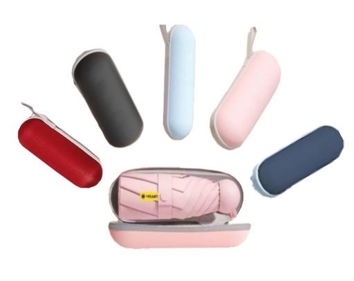 [SLT3679] Sombrilla dama mini fina colores con estuche 