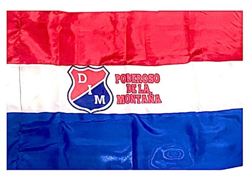 [BE-558-3] Bandera medellin gde con escudo 100x150 