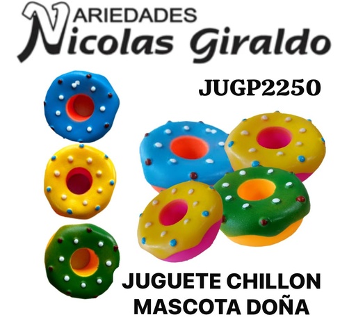 [JUGP2250] Juguete chillon mascota dona 