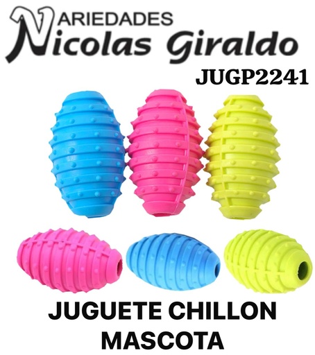[JUGP2241] Juguete chillon mascota 