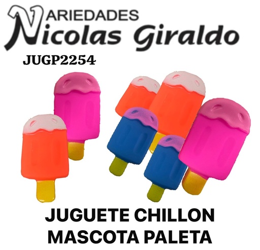 [JUGP2254] Juguete chillon mascota paleta