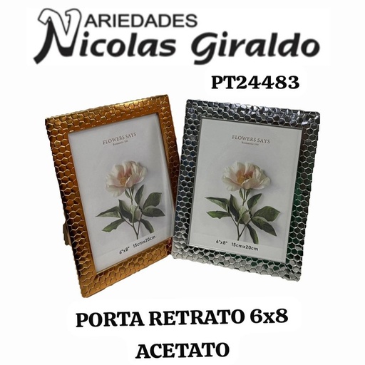 [PT24483] Porta retrato 6x8 acetato 