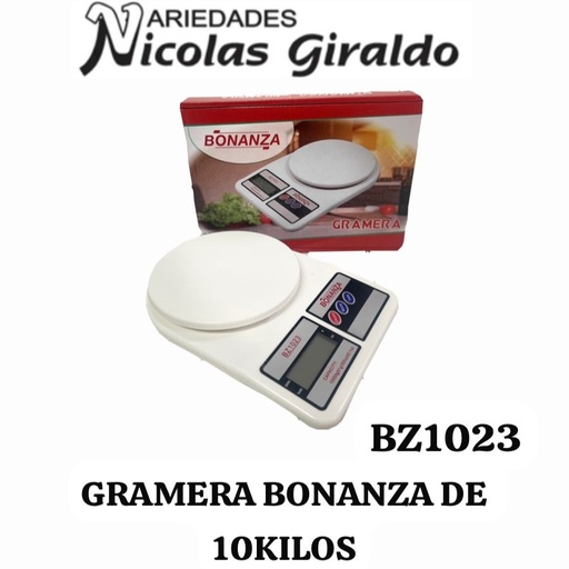 [BZ1023] Gramera bonanza de 10 kilos